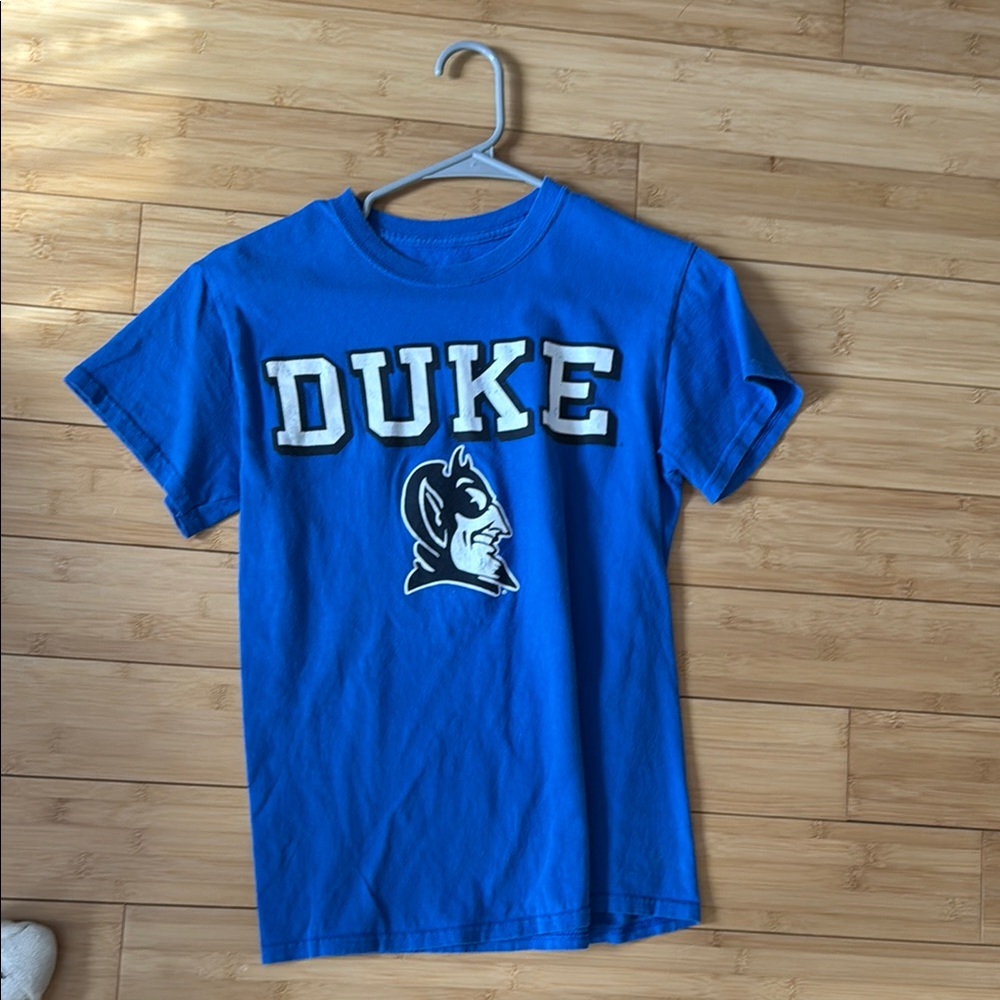 Blue Duke University t shirt